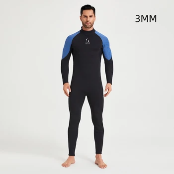 3MM Erkek Kadın Neopren Tek Parça Tam Vücut Şnorkel Spearfishing dalgıç kıyafeti Anti-denizanası Tüplü Kayaking Yüzmek Sörf WetSuit