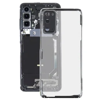 Cam Şeffaf Pil Arka kapak Samsung Galaxy S20 SM-G980 SM-G980F SM-G980F / DS Telefonu Arka Konut Case Değiştirme