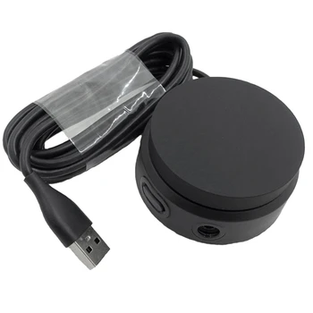 USB denetleyicisi Kablosu Siyah USB denetleyicisi kablo USB Monitör Ses Kartı A10 A40 QC35II QC45 Kulaklık Mikrofon / Ses Kontrolü