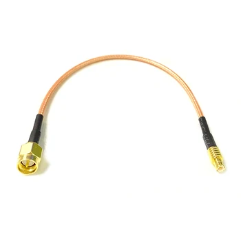 Yeni Modem Koaksiyel Kablo SMA Erkek MCX Fiş Düz Konnektör RG316 15 CM 6 inç Adaptör Pigtail