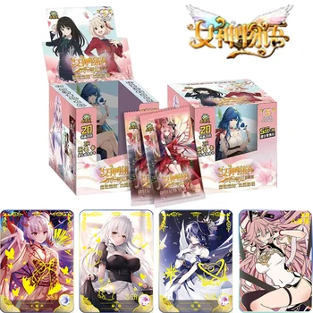 Yeni Orijinal Tanrıça Hikaye Koleksiyonu Kartları Güçlendirici Kutusu Anime Güzel Tatlı Kız Oyun Kartları Hobi Koleksiyon Çocuk Hediye Oyuncaklar